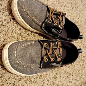 Boys Stylish Denim Boat Shoes